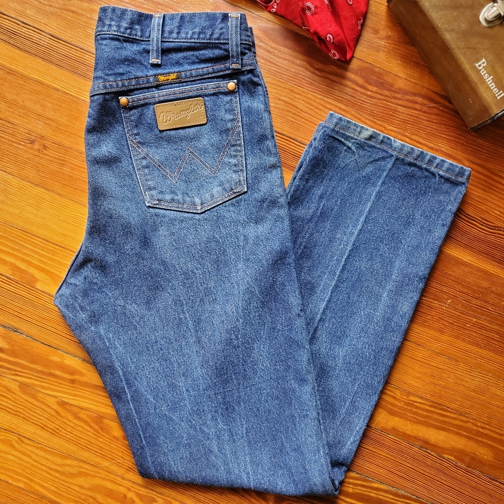 Mens Vintage Wrangler Jeans 34x32